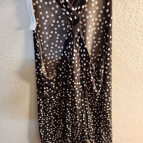 Banana Republic Polka Dot Tie Back Blouse - Picture 3 of 3